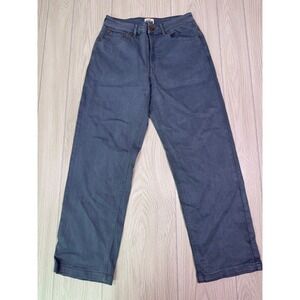 Herizon Wide Leg High Rise Pants Blue Gray Tencel Blend Size 8 New Without Tag